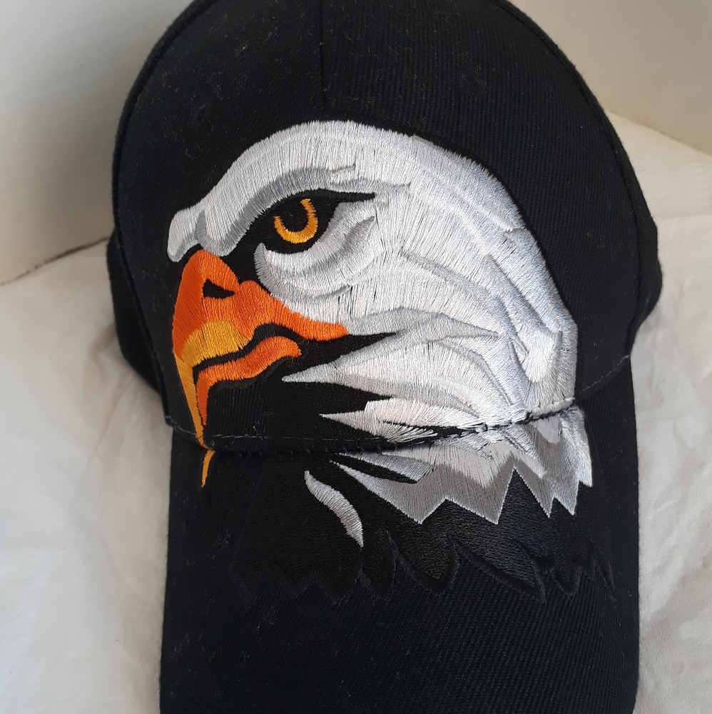 Harley Davidson Style Eagle Baseball Cap